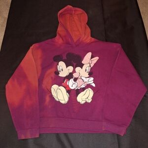 Disney Mickey And Minnie Mouse Super Cute Hoody Size 1x Hoodie